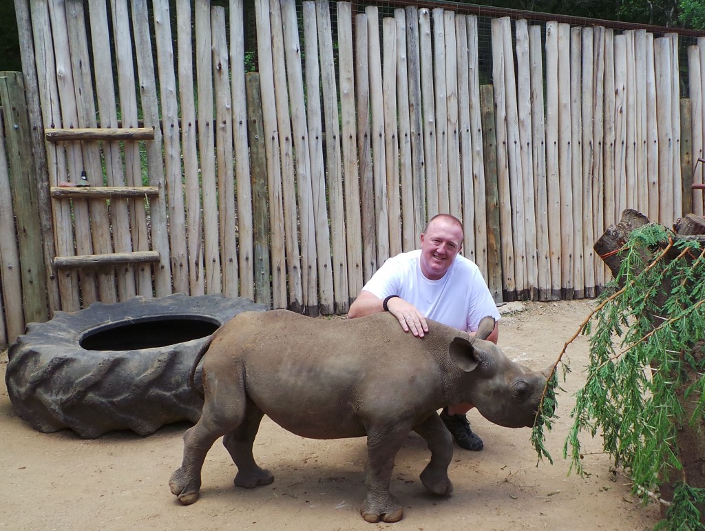 Andrew Boden with Thor