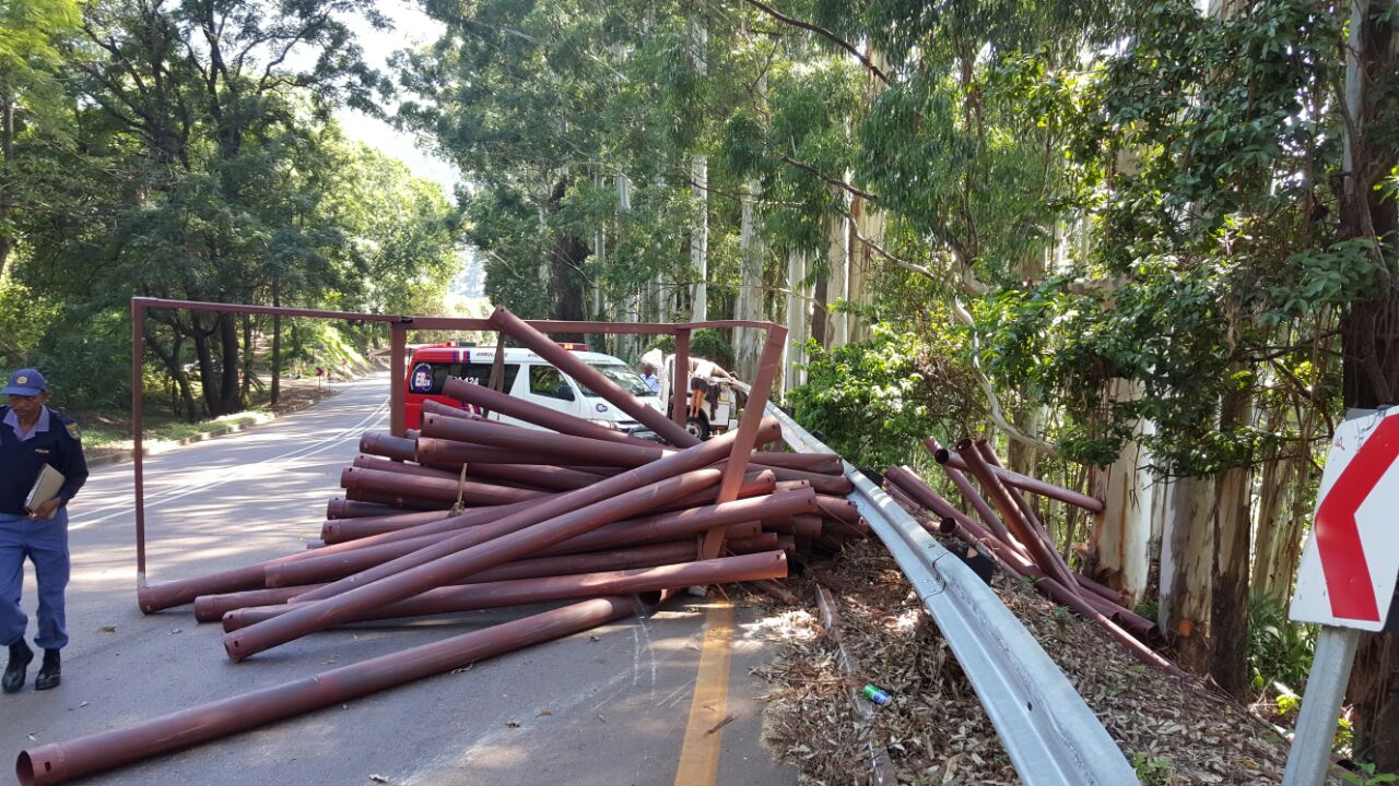 One road, two trucks, two critical2