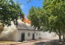 Dramatic firefight at Laborie Estate Paarl